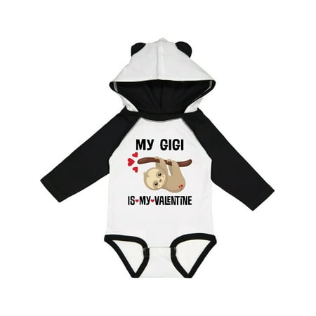 

Inktastic My Gigi is My Valentine Gift Baby Boy or Baby Girl Long Sleeve Bodysuit