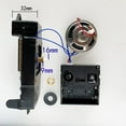 thumbnail image 3 of Pendulum Clock Movement with Music Chime Box Battery Operated W/ Hands, 3 of 8