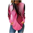 thumbnail image 1 of Birdeem Blouse Décontractée à Manches Longues Col Rond Ample Style Ethnique Rétro Imprimé, 1 of 1