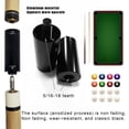 thumbnail image 4 of Meileang Extension de Queue de Billard en Aluminium, Adaptateur de Queue de Snooker Robuste, Accessoires de Billard, 4 of 8