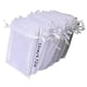 thumbnail image 4 of 100 piezas de bolsa de red transparente con bolsillo para caramelos, bolsa de red transparente con cordón y bolsillo, 4 of 7