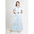 thumbnail image 4 of Vestido camisero con cinto Roman Fashion /Juvenil, 01671 (Azul cielo) azul cielo CH, 4 of 4