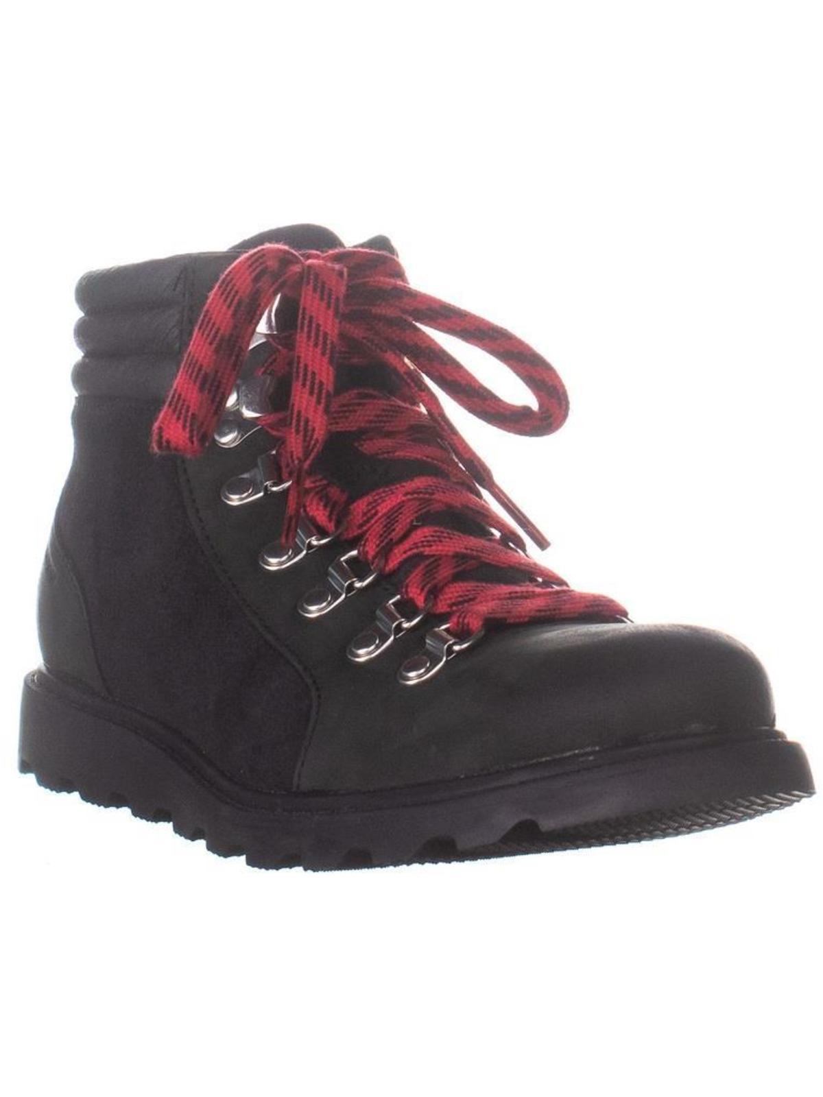 sorel women's ainsley round toe leather hiking boots