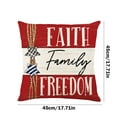 thumbnail image 3 of Aihimol independence Day Pillow 12th of July Patriotic Pillow Memorial Day indoor Outdoor Cushion Case for Home Bedroom Decor, 3 of 7