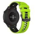 thumbnail image 4 of Flat End Two Tone Silicone Watch Strap 22mm Width Stylish & Durable Fits Most, 4 of 6