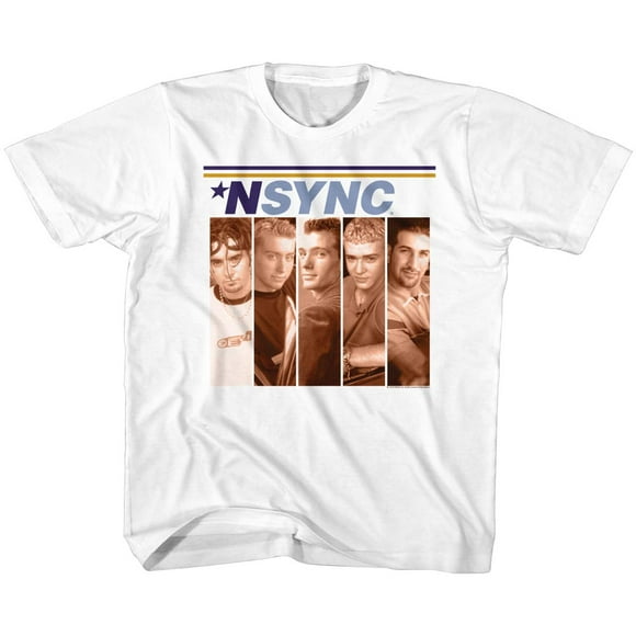 Nsync Boxes T-Shirt Blanc pour Jeunes