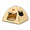 Beige M, variant on Pet Tent Cats Dog Bed Portable Folding Cat Shelter Tent Insect Proof Ventilated Breathable Mesh Pet Nest Detachable Cleanable for Cat Puppy Pets Use 15.75×15.75x14.96in Beige M