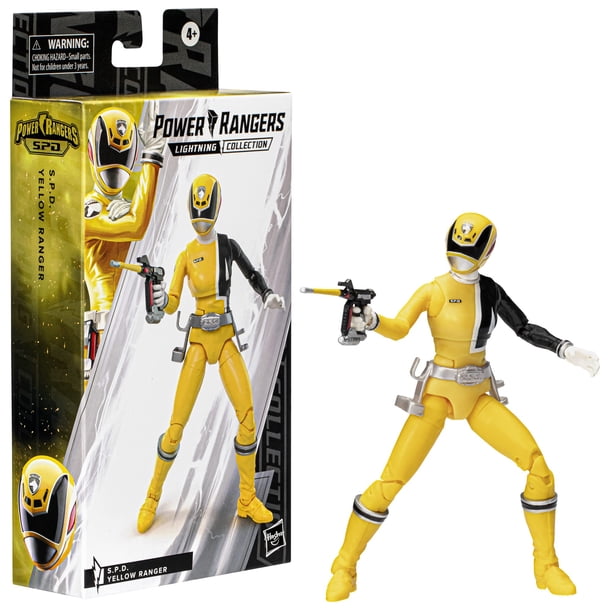 Figura de acción Power Rangers S.P.D. Yellow Ranger 15 cm