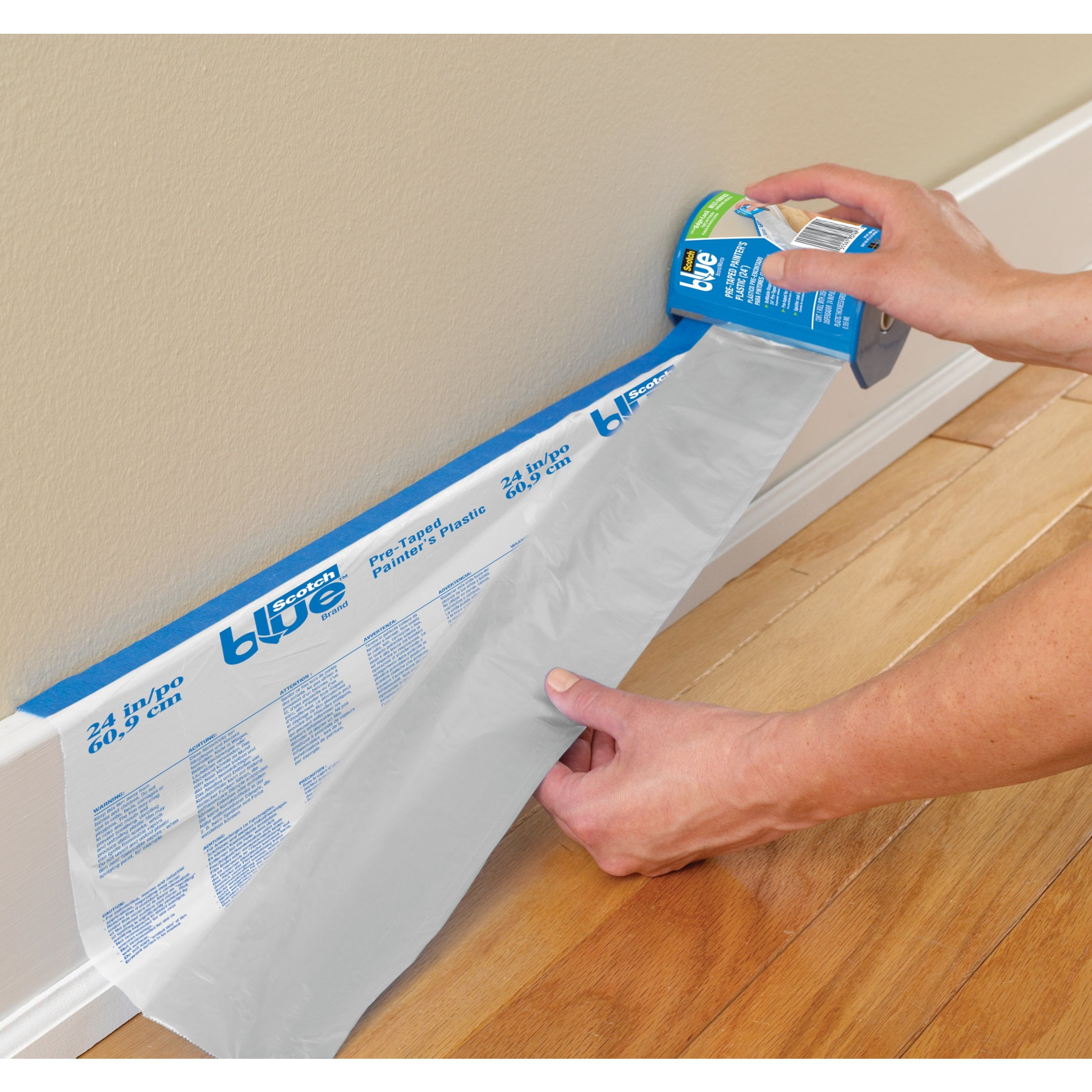 3M ScotchBlue Multi Surface Painter's Tape + Plastic Film with Dispense