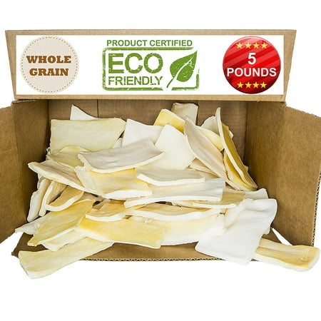 Dog Chip (Premium Thick Cut Chips, Wholegrain Rawhide (Last much longer than traditional chips). 100% Natural. The best behavioral Dog Chewing Treat Solution. No)