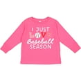 thumbnail image 3 of Inktastic I Just Love Baseball Season Boys or Girls Long Sleeve Toddler T-Shirt, 3 of 5