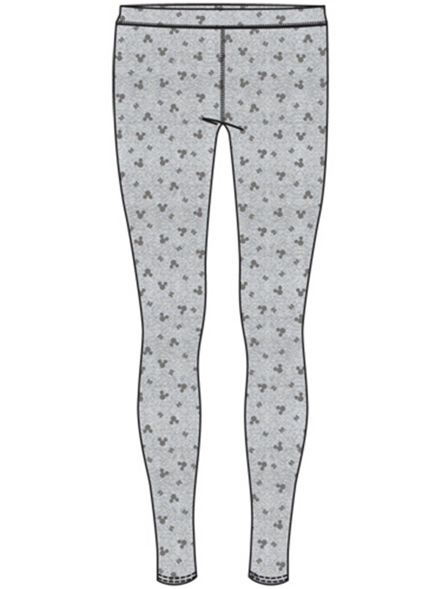 Disney Ariel Mermaid Black Deep Sea Stretch Womens Juniors Leggings