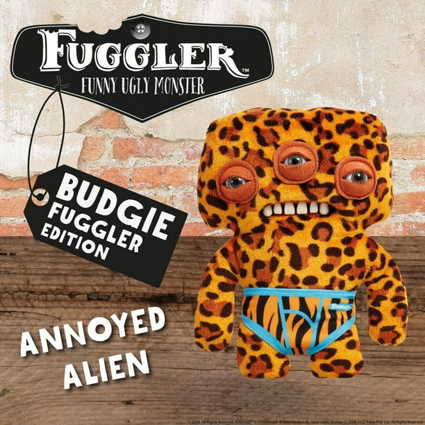 Budgie Fuggler Annoyed Alien - Leopard | Unique Collectible Toy