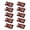 Coffee, variant on 10Pcs Quick Release Plastic Buckles for Easy DIY Crafting and Gear Customization