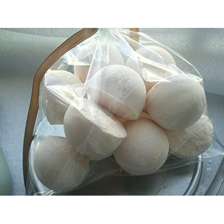 14 FRENCH VANILLA AND AMBER Bath Bomb Fizzies with Shea Butter, Ultra Moisturizing (12 Oz) ...Great for Dry Skin