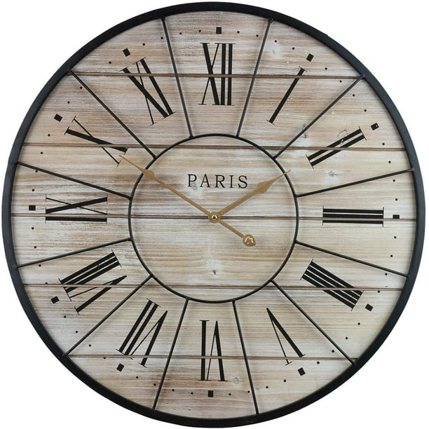 large french country wall clock