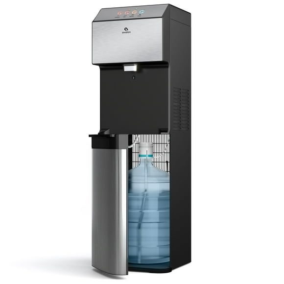 Avalon Electronic Bottom Loading Water Cooler Water Dispenser - 3 Temperatures, Hot, Cold & Room Water, Durable Stainless Steel Cabinet, Self Cleaning