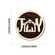 thumbnail image 3 of Wooden Nativity Decoration Christmas Wooden Hanging Decoration Star Christmas Scene Souvenir, 3 of 8