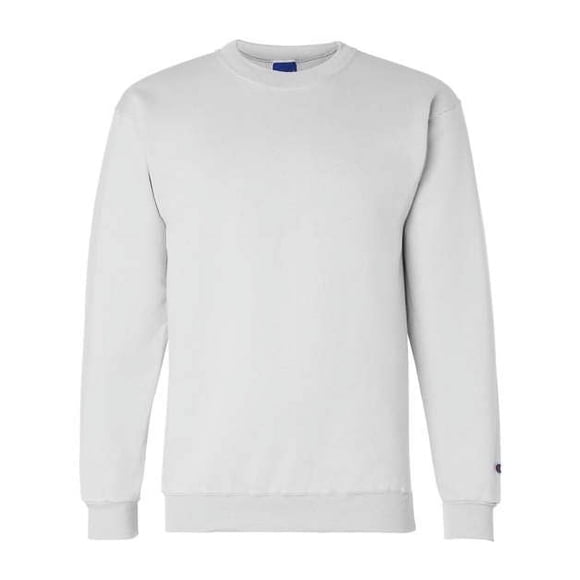 Sudadera con cuello redondo Champion EcoSmart Fashion para hombre color blanco grande