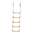 thumbnail image 2 of S SERENABLE Boat Rope Ladder Boarding Ladder Marine Rope Ladder for Canoeing Kayak Yacht Five Tire, 2 of 9