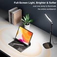 thumbnail image 4 of Zoom Lighting for Computer, Adjustable Desk Lighting for Video Calls, 30 Light Modes Video Conference Light, Desk Ring Light with Stand for Webcam, Meetings, Live Stream, Home Of, 4 of 9