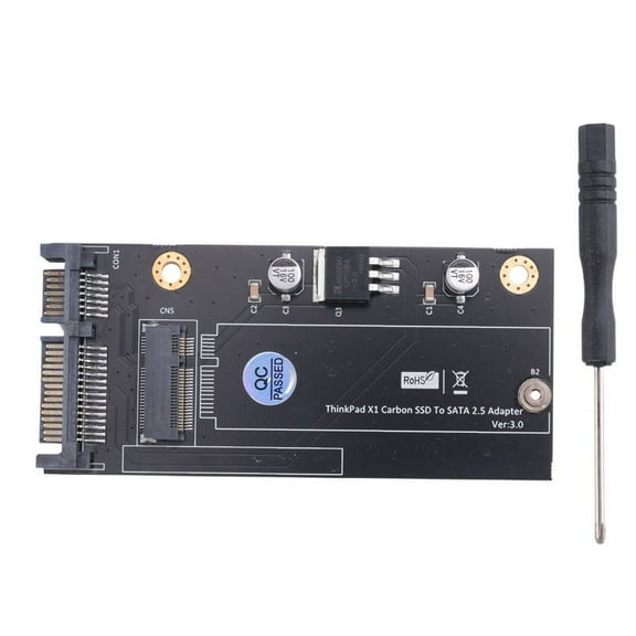 20 6 Pin SSD to SATA 2.5 inch Adapter Card Converter for X1 Carbon
