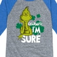 thumbnail image 3 of The Grinch - Charmed Im Sure - Toddler And Youth Raglan Graphic T-Shirt, 3 of 4