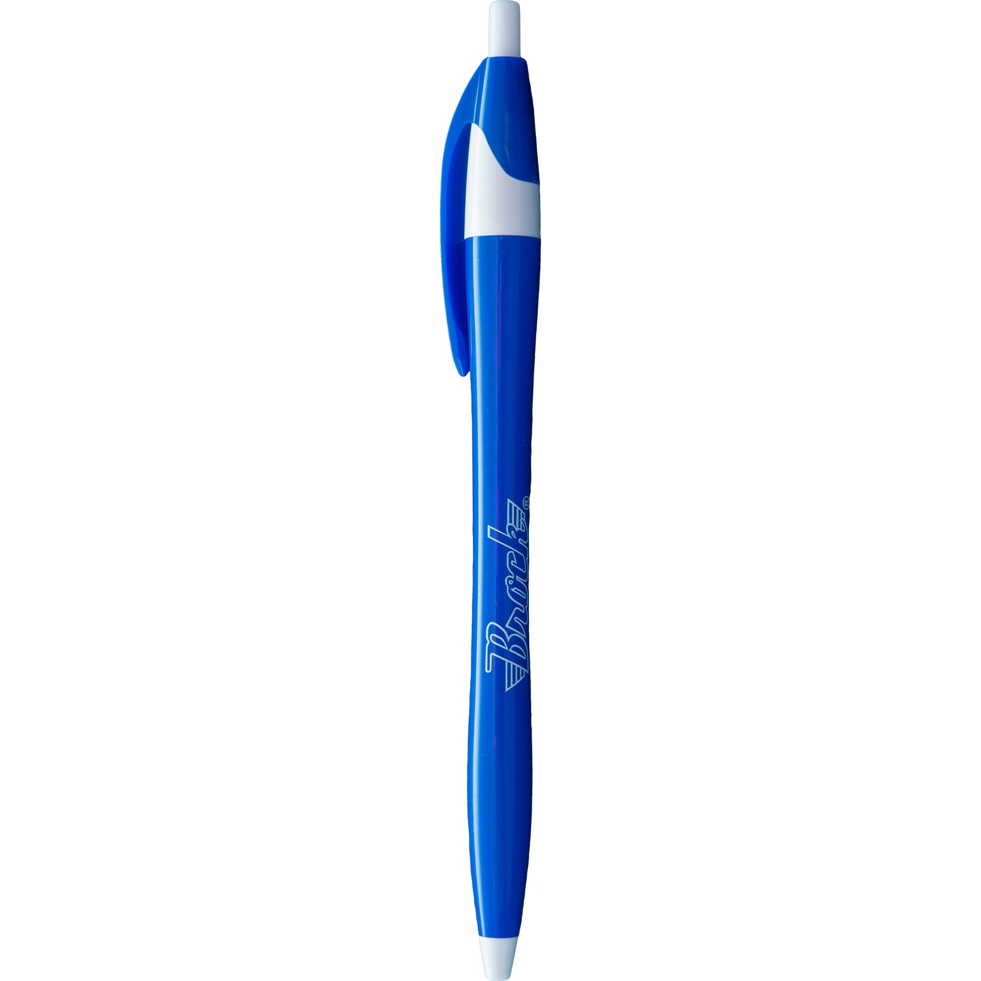 Brock Blank White Polyart Tags 4 3/4 Inch x 2 3/8 Inch With Reinforced Metal Eyelet Includes Wire-Brock Ballpoint Pen-Brockmark Marker 1000 Tags/Box
