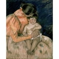 thumbnail image 3 of Cassatt, Mary 15x18 Black Modern Framed Museum Art Print Titled - Mother and Child, 3 of 5