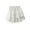 White, variant on IROINNID Mini Comfort Waist Skirt For Women Pleated Gauze Knee Length Skirt Adult Dancing Skirt Solid Color Skirt