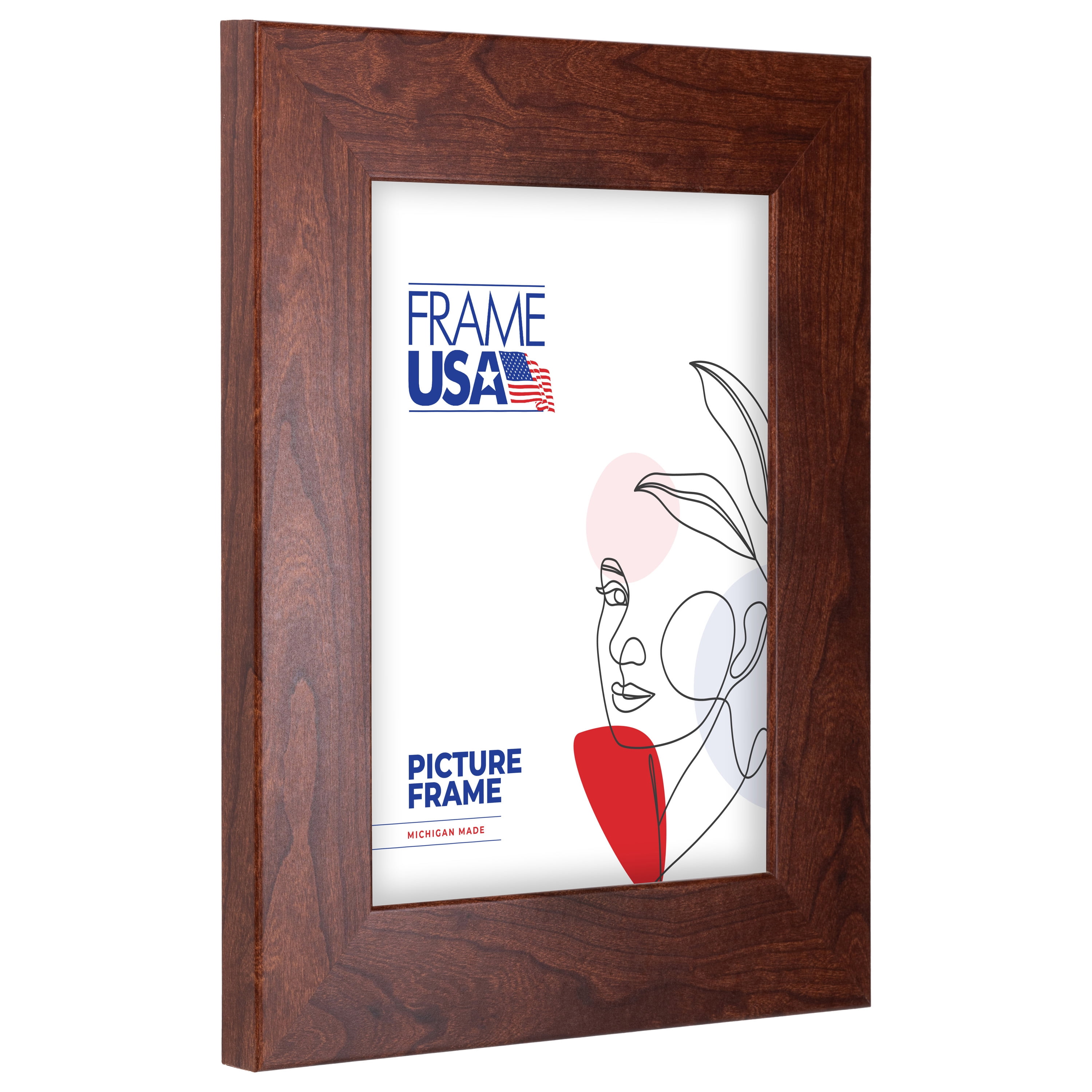 Corporate Wide Canadian Walnut 18x24 Inch Picture Frame