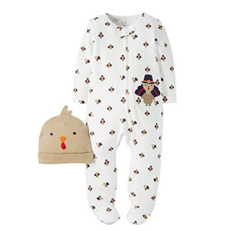 Carters - Carters Infant Boys & Girls Thanksgiving Sleeper ...