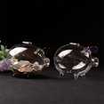 thumbnail image 4 of Pig Piggy Bank Money Boxes Coin Saving Box Cute Transparent Glass Souvenir Birth, 4 of 5