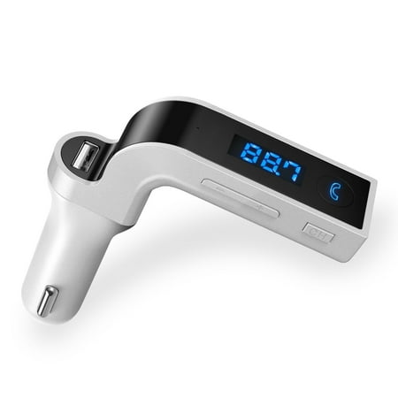 EEEKit FM Transmitter Wireless Bluetooth Car Kit MP3 LCD Play Hands-free Call & Car Charger for Cell