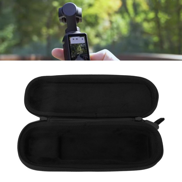 Osmo Pocket 3 Carrying Case Portable Protective Bag Wear Proof PU Fleece Storage Bag for Camera Travel