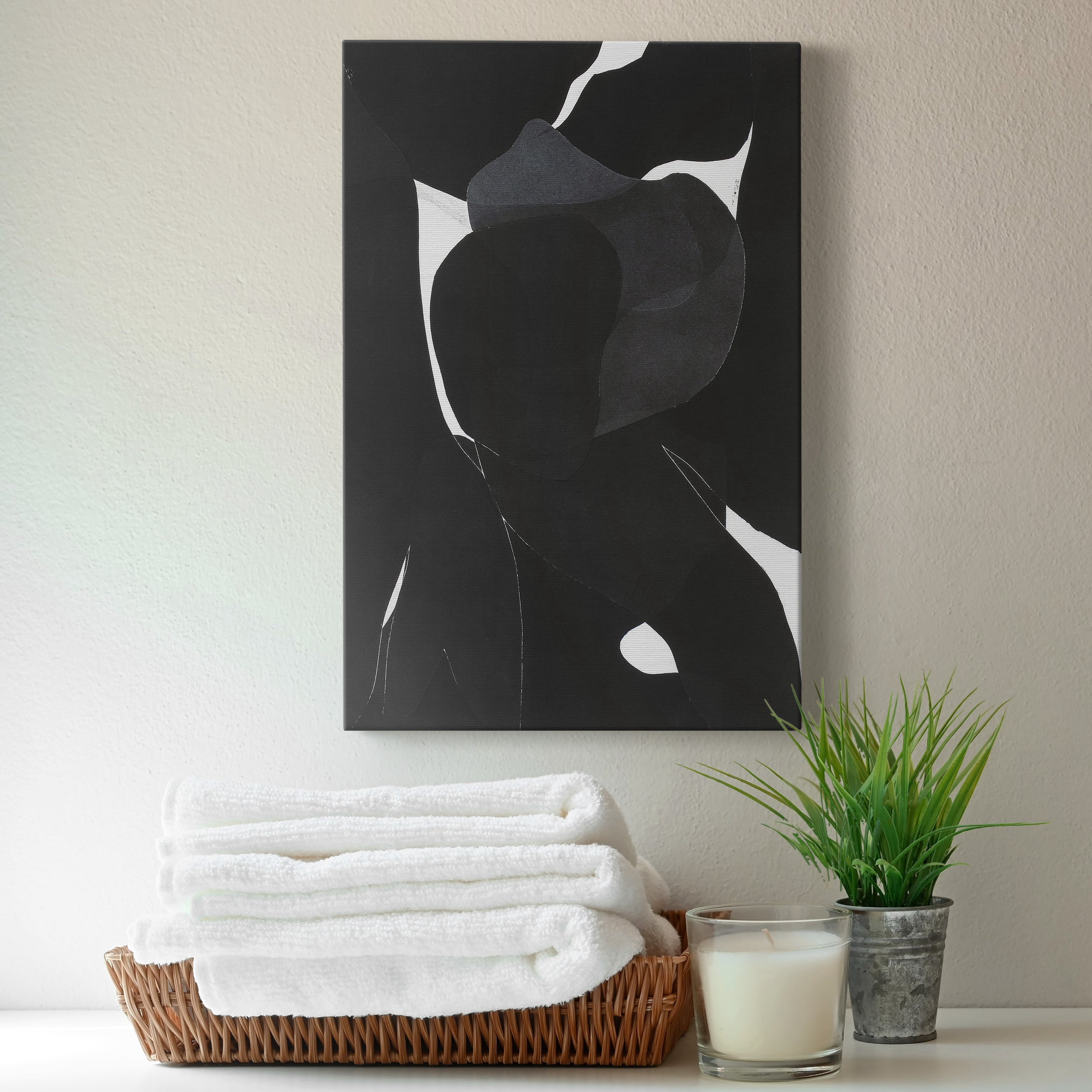 Night Bloom I Premium Gallery Wrapped Canvas - Ready to Hang