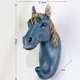 thumbnail image 2 of 3 piezas de resina Animal caballo cabeza colgante sombrero llave colgante de pared decoración para hogar Gloria Gancho decorativo de resina, 2 of 9
