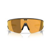 Oakley Meta Vanguard Smart Glasses, AI Meta Glasses with Photo, Video, and Audio, Size 52, Black/Prizm 24K