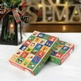 thumbnail image 2 of 10 Pieces 24-Gird Advent Calendar Boxes DIY Empty Boxes for Christmas 24-Day Countdown Candy Wrapping Boxes for Holiday Christmas Party Favors for Kids Adults Family Friends, 2 of 7