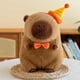 thumbnail image 3 of Arkdorz Lindo Cumpleaños Carpincho Felpa 12 Pulgadas Kawaii Carpincho Peluche Animal Suave Relleno Carpincho Juguete Regalos De Cumpleaños Decoración De Fiesta Para Niños (Cumpleaños Carpincho), 3 of 4