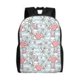 thumbnail image 1 of Disketp Cute Rabbit And Heart Mochila Unisex de Apertura Lateral Completa, Mochila para Laptop para Escuela, Trabajo y Viajes, 1 of 8