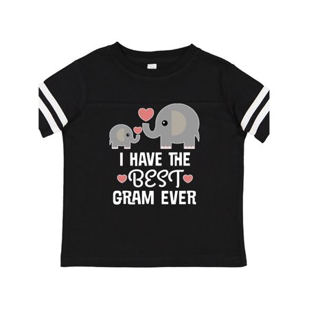 

Inktastic Best Gram Ever Grandchild Gift Gift Toddler Boy or Toddler Girl T-Shirt