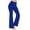 Blue, variant on Turilly Women's Cozy Fleece Lined Flare Leggings High Waisted Thermal Yoga Pants for Winter Wear