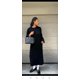 thumbnail image 1 of Suéter largo elegante con giro, estilo perezoso, suelto, vestido de suéter para mujer con cuello redondo, 1 of 5