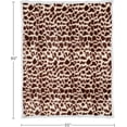 thumbnail image 2 of TRAHOO-Throw Blanket, Fleece/Sherpa, Giraffe, 2 of 4