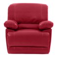 thumbnail image 1 of CorLiving Plush Reclining Bonded Leather Recliner, 1 of 9