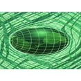 thumbnail image 1 of Ahgly Company Machine Washable Indoor Rectangle Transitional Green Area Rugs, 4' x 6', 1 of 7
