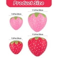 thumbnail image 3 of Strawberry Paper Lanterns for Strawberry Themed Party Decor Room Decorations Birthday Party Supplies Red and Pink Fruit Hanging Ornaments, A, 3 of 6