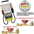 thumbnail image 5 of Battery Load Tester, Alternator Load Tester 12V 6V with Voltmeter Alligator Clips, Top Post Battery Disconnect Switch for Car, RV, Truck, Marine, Boat, 5 of 14