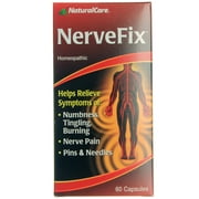 Angle View: Natural Care Nervefix - 60 Capsules